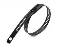 Стяжки крепежные из нержавеющей стали AISI 316 лестничного типа с полимерным покрытием Fortisflex