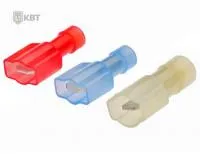 Разъемы плоские полностью изолированные «папа» в нейлоновом корпусе РПИ-П(н) 1.5–(6.3), КВТ