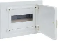 Щит скрытой установки, 8М, с непрозрачной дверцей