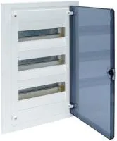 Щит Hager скрытой установки, 36М, с прозрачной дверцей