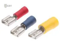 Виброустойчивые плоские разъемы «мама» с ПВХ манжетой ВРПИ-М 1.5–(6.3), КВТ