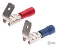 Разъемы плоские ответвительные изолированные с ПВХ манжетой РПИ-О 2.5–(6.3), КВТ