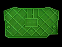 ZAP 10/2A GN крышка зеленого цвета