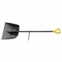 Лопата снеговая Profi, 560х415 мм, длина 1390 мм, алюм. черенок Palisad Luxe