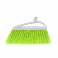 Щетка пластмассовая для подметания пола , 230 мм Lux без черенка, салатовая щетина Elfe
