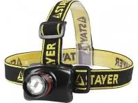 Фонарь Stayer Professional налобный светодиодный, 3Вт(140Лм), регулируемый фокус, 3 режима, 3ААА