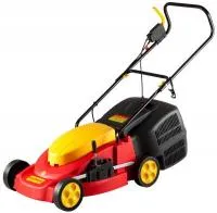 Газонокосилка Grinda роторная электрическая, ширина кошения 430 мм, 3 уровня кошения, 1500Вт