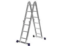 Лестница-трансформер Сибин алюминиевая 4 x 3 ступ