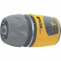 Соединитель быстросъемный для шланга 1/2-3/4", аквастоп, АВС-пластик Palisad Luxe