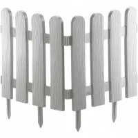 Забор декоративный Классика, 29х224 см, белый Palisad