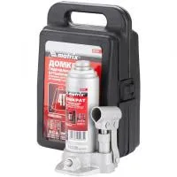 Домкрат гидравлический бутылочный, 4 т, h подъема 194–372 мм, в пласт. кейсе Matrix Master