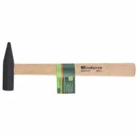 Молоток слесарный, 300 г, квадратный боек, деревянная рукоятка Сибртех