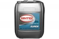 Масло SINTEC Diesel SAE 15W-40 API CF-4/CF/SJ канистра 20л/Motor oil 20liter can