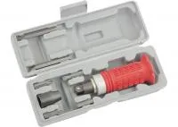 Отвертка ударно-поворотная 1/2", набор бит, 6 шт, обрезиненная ручка, Matrix