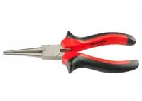 Круглогубцы Nickel, 200 мм, никелированные, двухкомпонентные рукоятки, Matrix