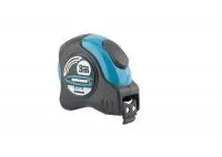 Рулетка Schlagfest, 3 м х 19 мм, магнитный обрезиненный зацеп, автомат, Gross