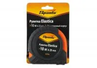 Рулетка Elastica, 10 м х 25 мм, обрезиненный корпус, Sparta