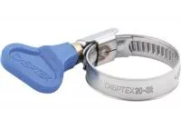 Хомуты металлические элемент крепления с формой ключа 20-32 мм, 50 шт, Сибртех