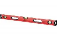 Уровень алюминиевый, 800 мм, 3 глазка, ударопрочные заглушки, двухкомпонентные ручки, Matrix