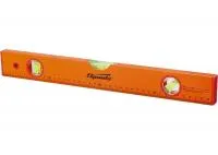 Уровень алюминиевый, 2000 мм, 3 глазка, желтый, линейка, Sparta