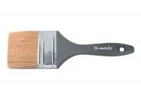 Кисть плоская Евро 2.5" (63 мм), натуральная щетина, пластмассовая ручка, Matrix