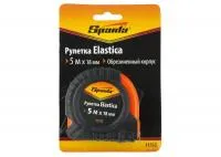 Рулетка Elastica, 7,5 м х 24 мм, обрезиненный корпус, Sparta