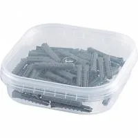 Дюбель, 8x30, Еж, распорный полипропиленовый, 1000 шт, Сибртех