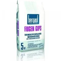 Шпаклевка на гипсовой основе Bergauf FUGEN GIPS, 5 кг