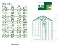 Силос с плоским дном Silos Cordoba 9.17