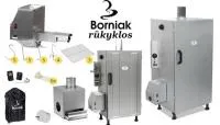 Коптильни Польского производства для горячего и холодного копчения марки Borniak