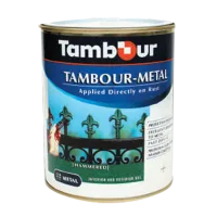 Tambour Metal Smooth Brown (глянцевый коричневый) 0,75 л