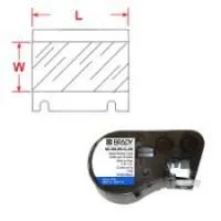 Самоклеющиеся этикетки Brady из винила, MC-1500-595-CL-BK