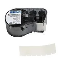 Самоклеющиеся этикетки Brady виниловая, MC1-1000-595-CL-BK