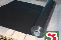 Пленка для мульчирования черная, 30-200 микрон, без перфорации