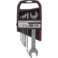 Набор ключей гаечных рожковых на держателе, 6-22 мм, 6 предметов (OEWS006)
