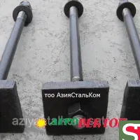 Анкерные фундаментные болты тип 1,2 М 30х800 ГОСТ 24379.1.80