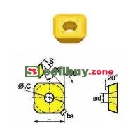 Сменная твердосплавная пластина SEET12T3-FM/SD1025