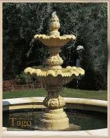 Малый двойной фонтан "Неаполь" с 2 чашами без бассейна