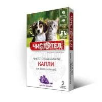 Капли Чистотел Максимум Юниор №3 для котят и щенков. С603