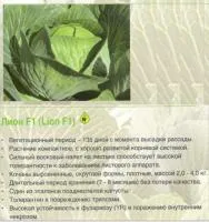 Семена капусты Лион F1 (2500с)