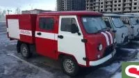 Пожарный автомобиль УАЗ 390945 (7 мест, 600/900 л.)