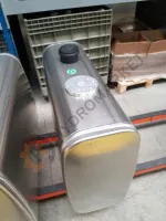 Гидробак закабинный 160 л алюминий (распред сбоку) (низкий)