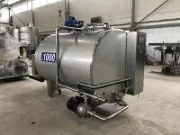 Охладитель молока закрытого типа ОМЗТ-1500
